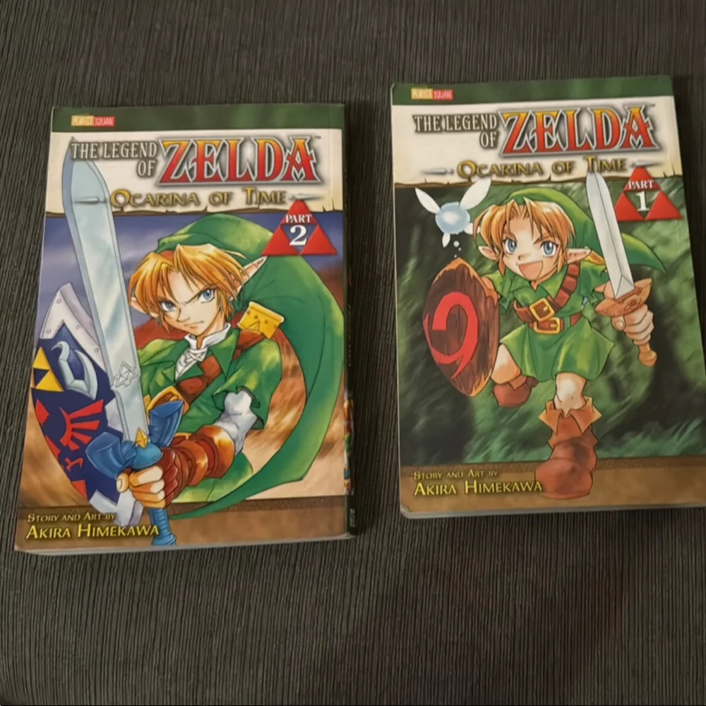Legend of Zelda Manga Set Ocarina of time part 1 & 2